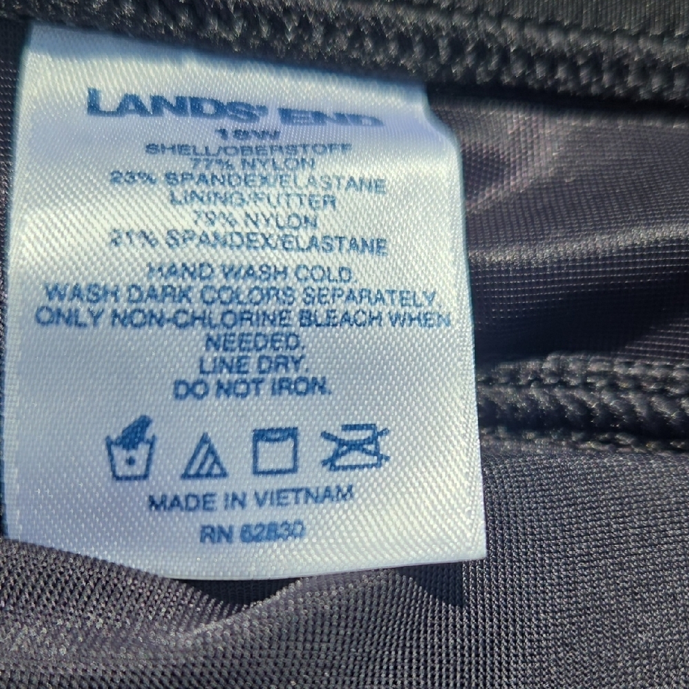 Lands' End Swim Shorts Sz 18W - Picture 2 of 4